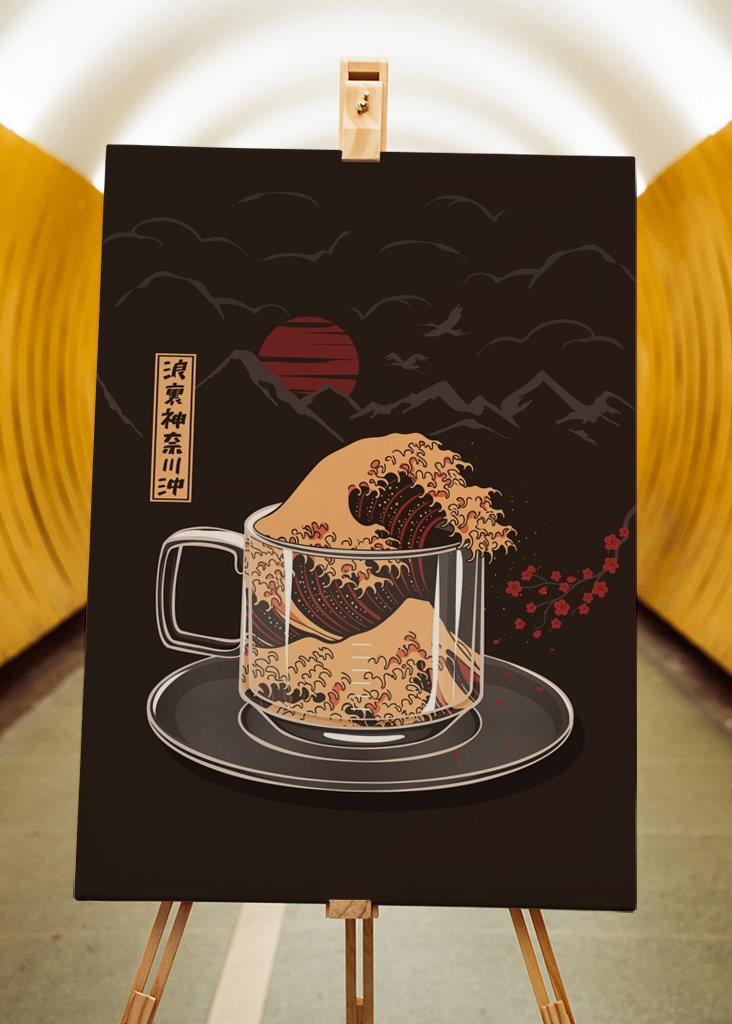 Great Wave - Coffee Edition