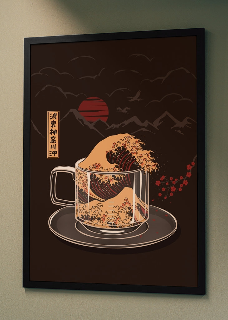 Great Wave - Coffee Edition
