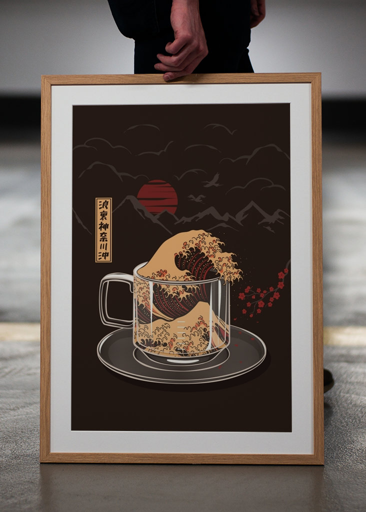 Great Wave - Coffee Edition