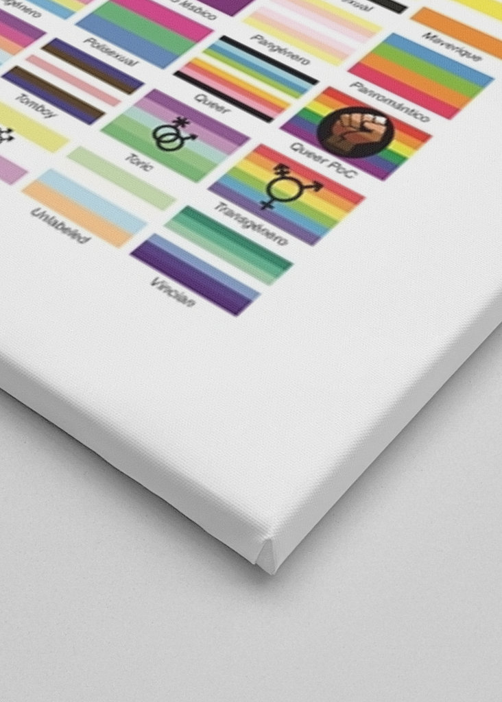 LGBTQIA+ Pride flags - Spanish