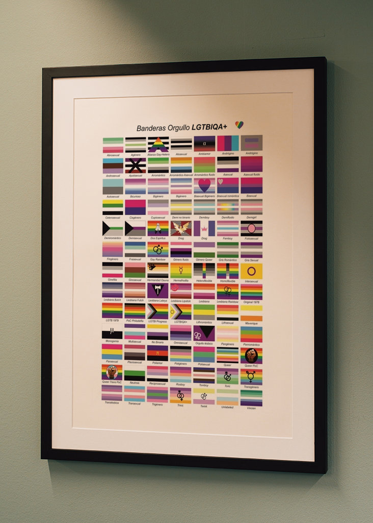 LGBTQIA+ Pride flags - Spanish