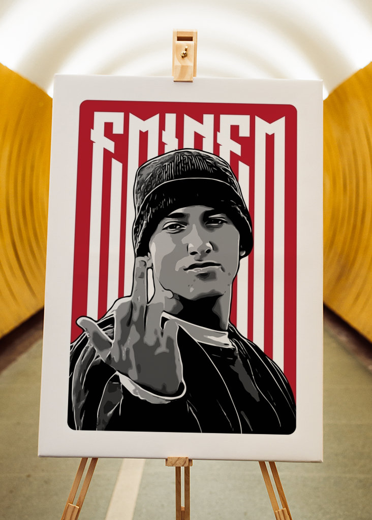 Eminem w Vector Portrait