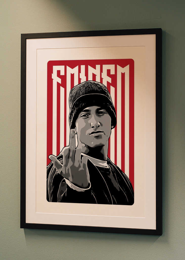 Eminem w Vector Portrait