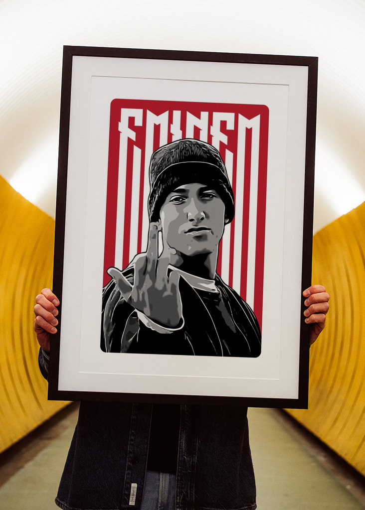 Eminem w Vector Portrait