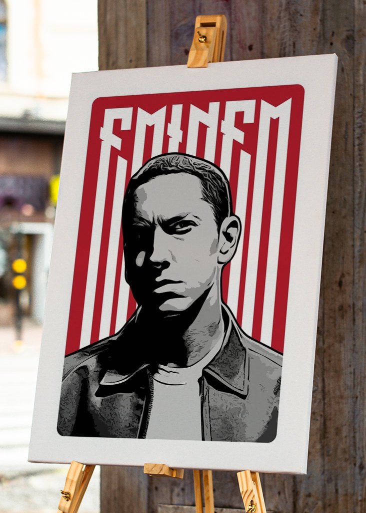Eminem ve vektorové grafice