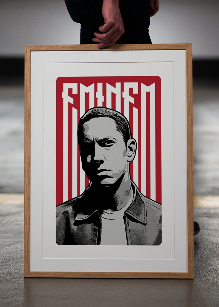 Eminem ve vektorové grafice
