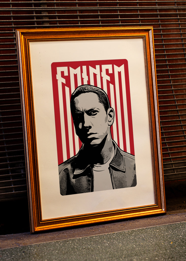 Eminem ve vektorové grafice