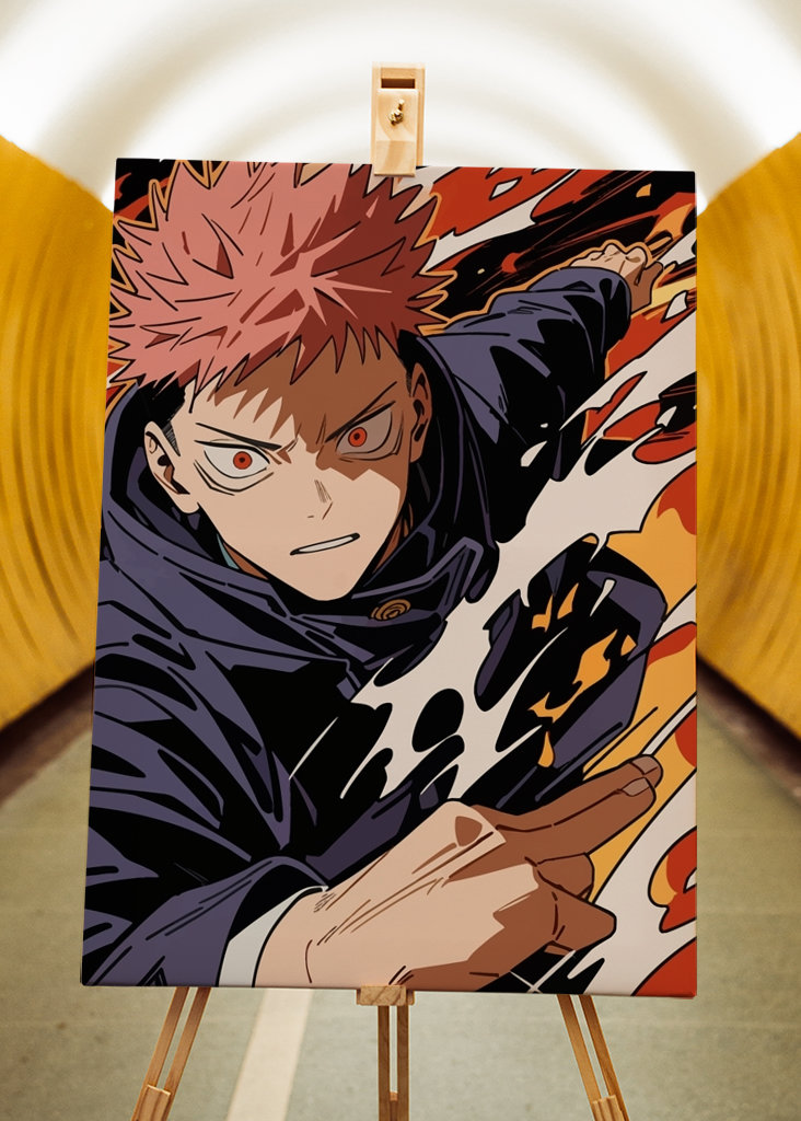 Yuji Itadori - Flame Fist