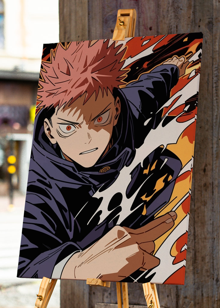 Yuji Itadori - Flame Fist