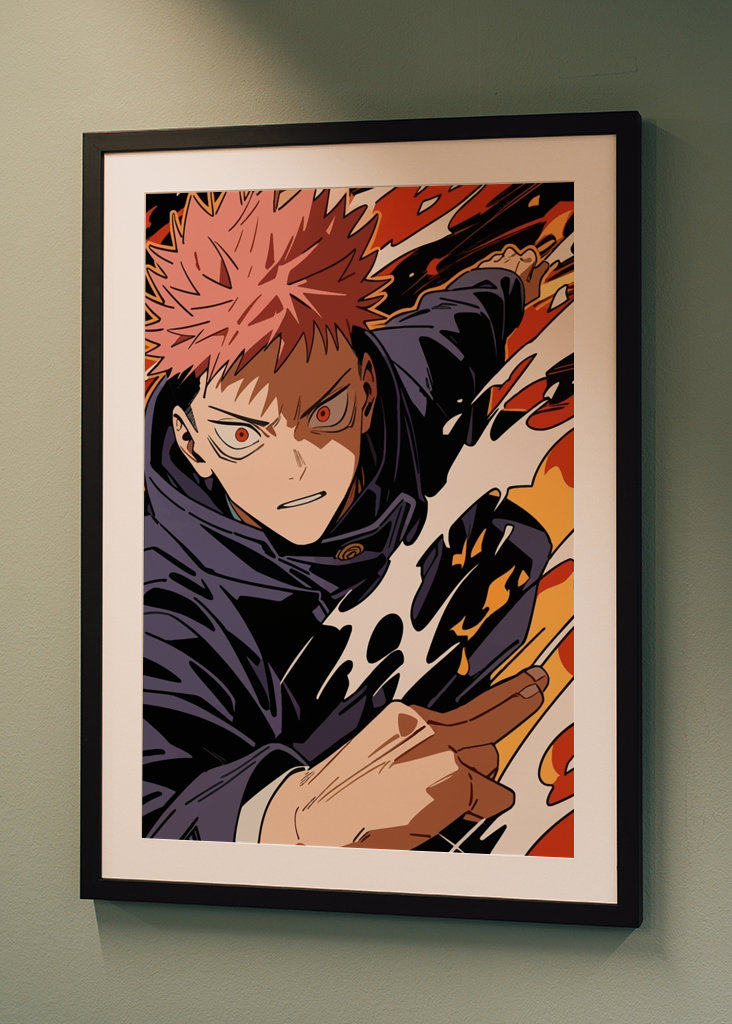 Yuji Itadori - Flame Fist