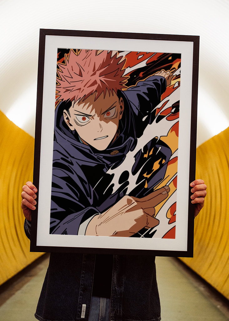 Yuji Itadori - Flame Fist