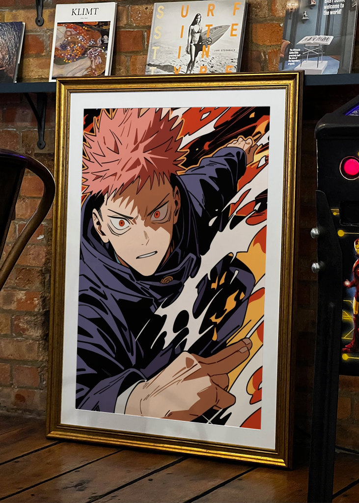 Yuji Itadori - Flame Fist