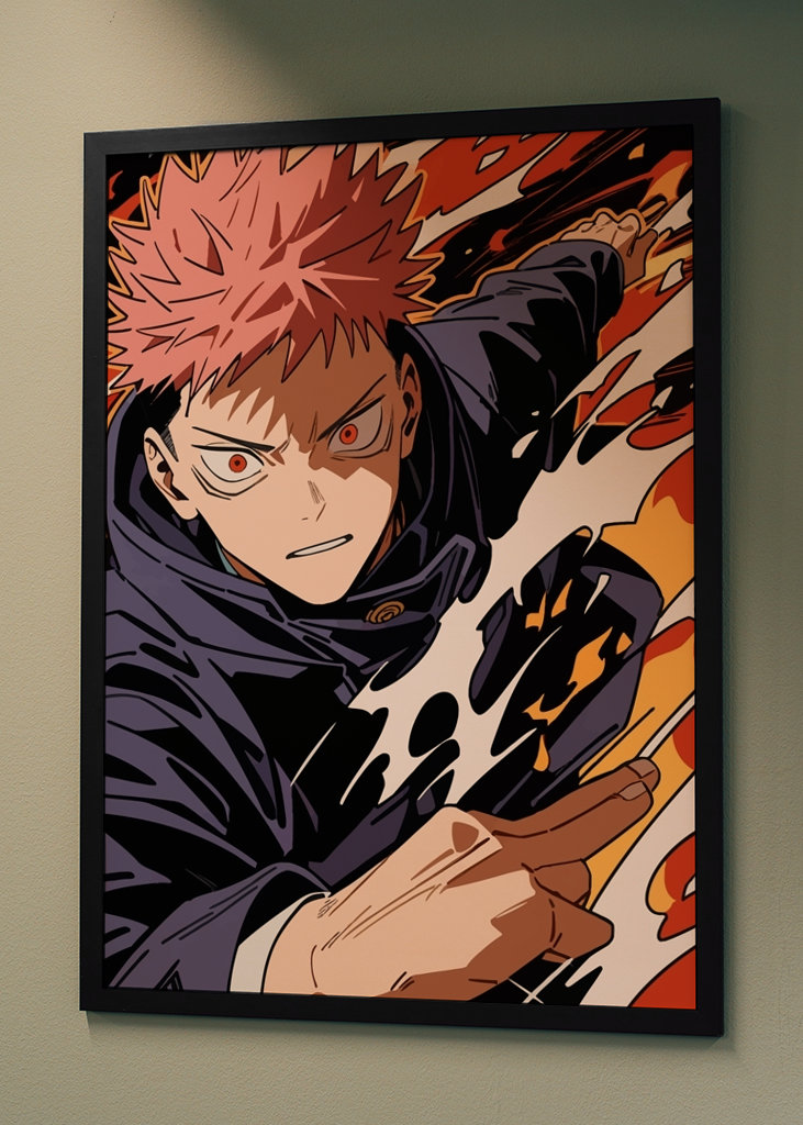 Yuji Itadori - Flame Fist