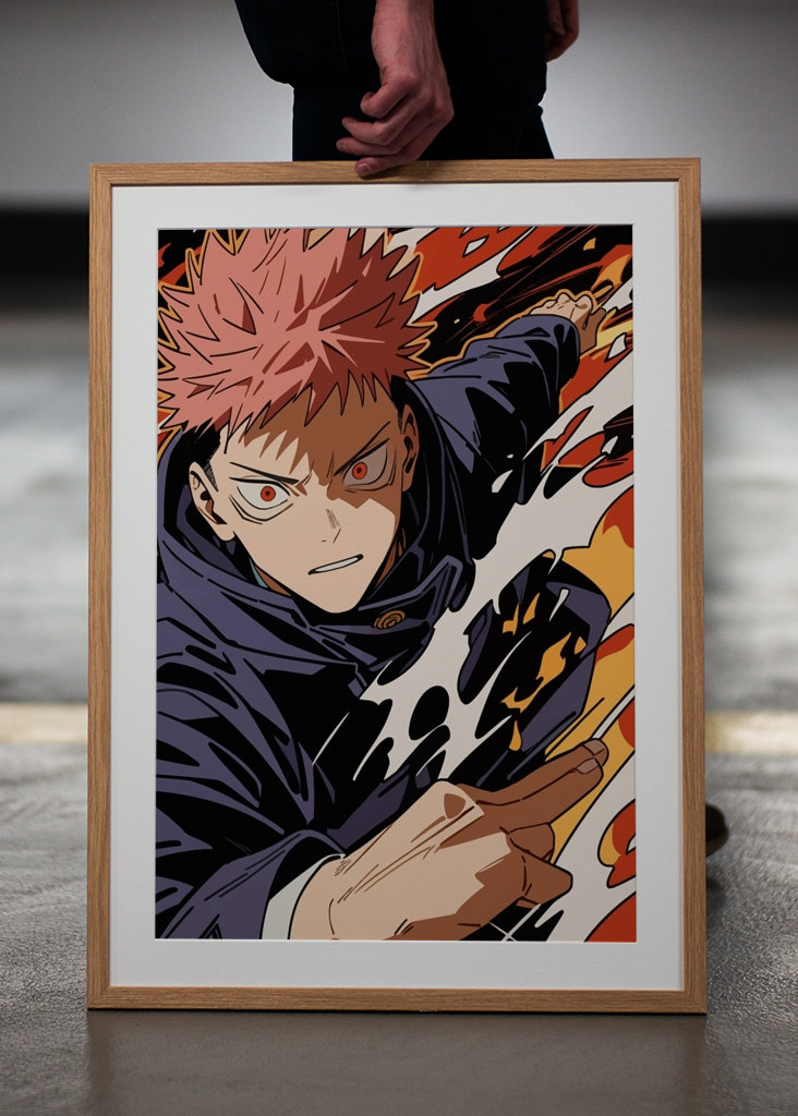 Yuji Itadori - Flame Fist