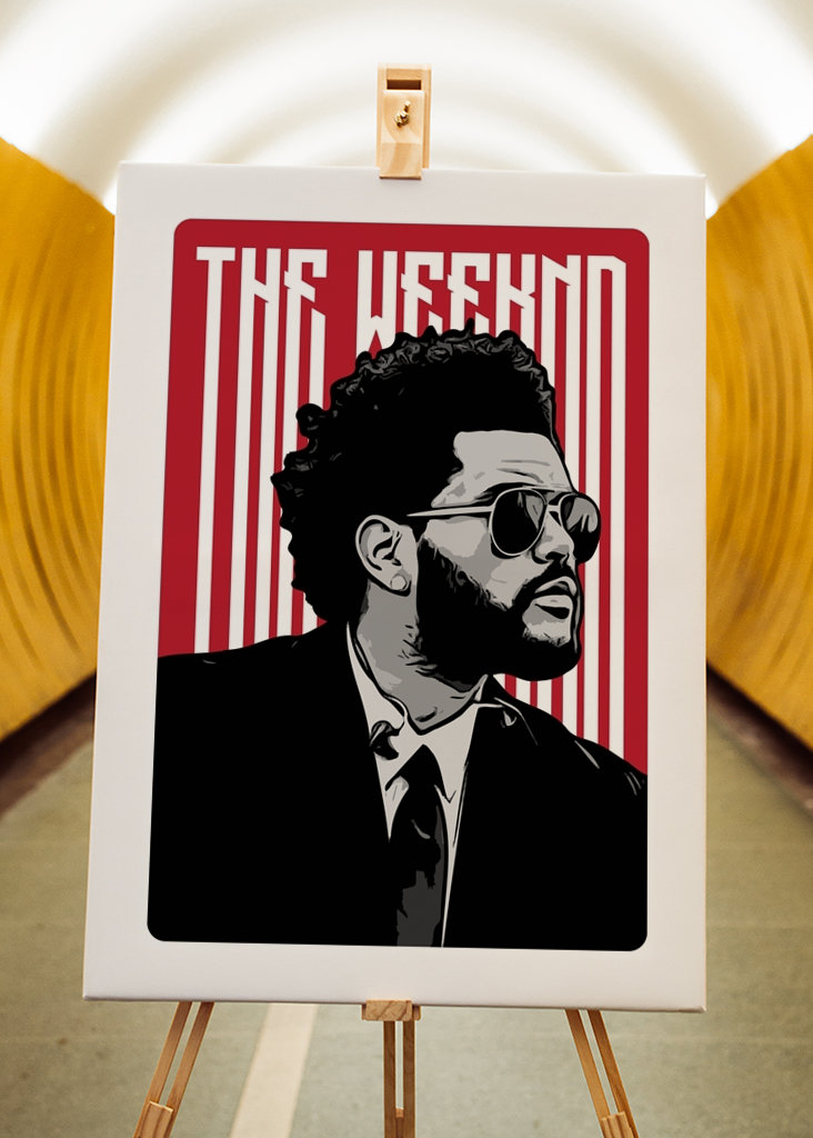 The Weeknd Portrait