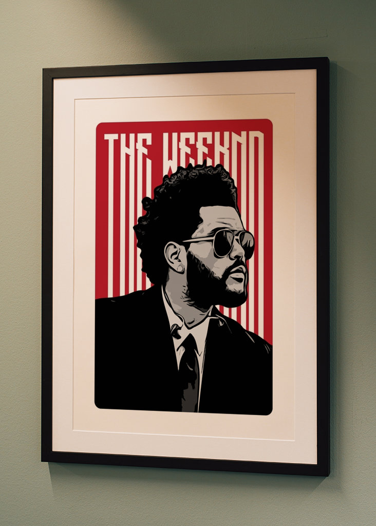 The Weeknd Portrait