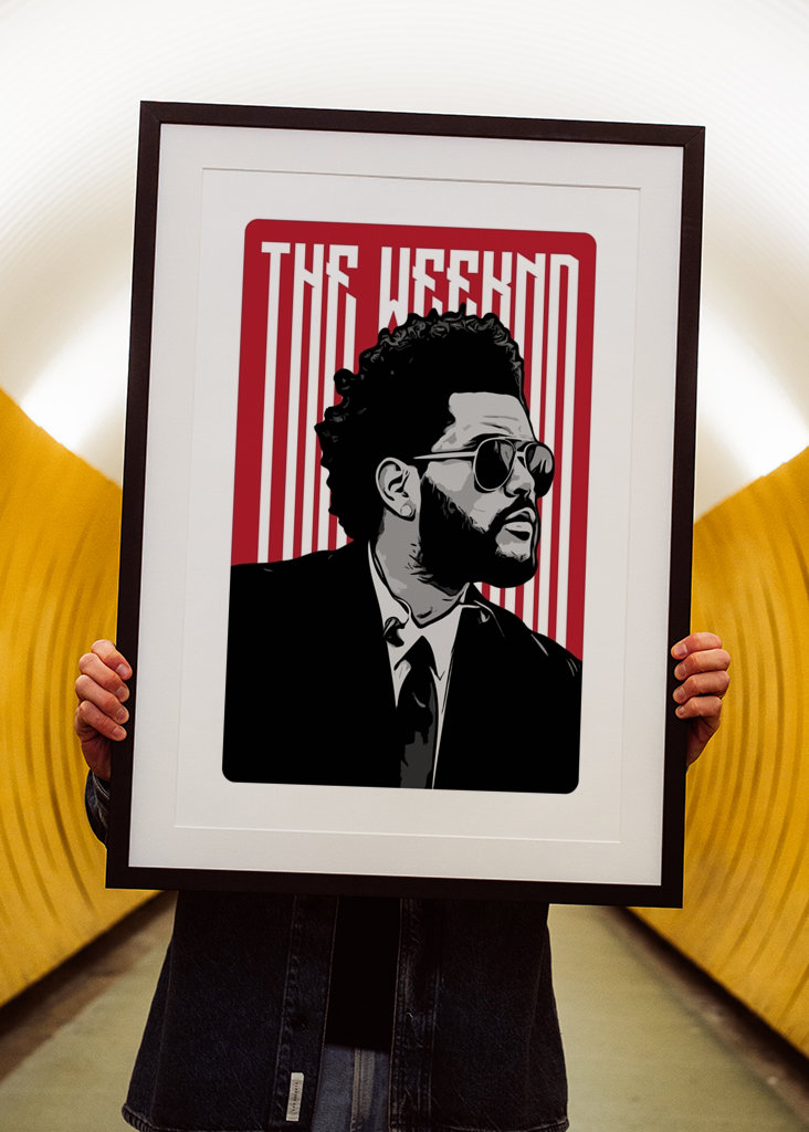 The Weeknd Portrait