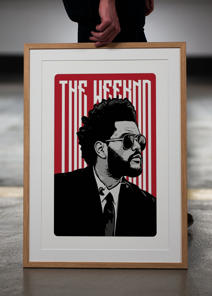 The Weeknd Portrait