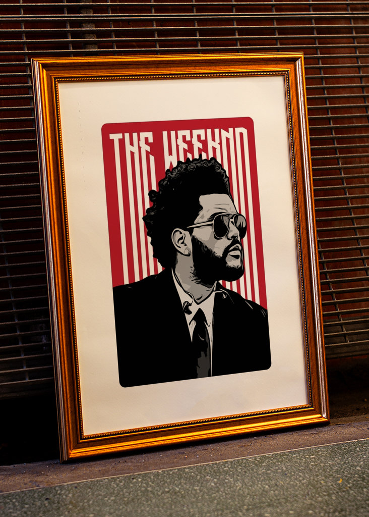 The Weeknd Portrait