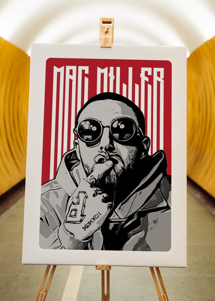 Mac Miller Portrait