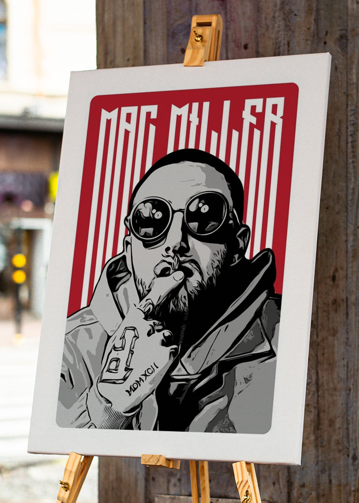 Mac Miller Portrait