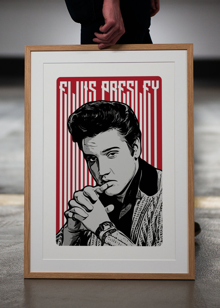 Elvis Presley Porträt