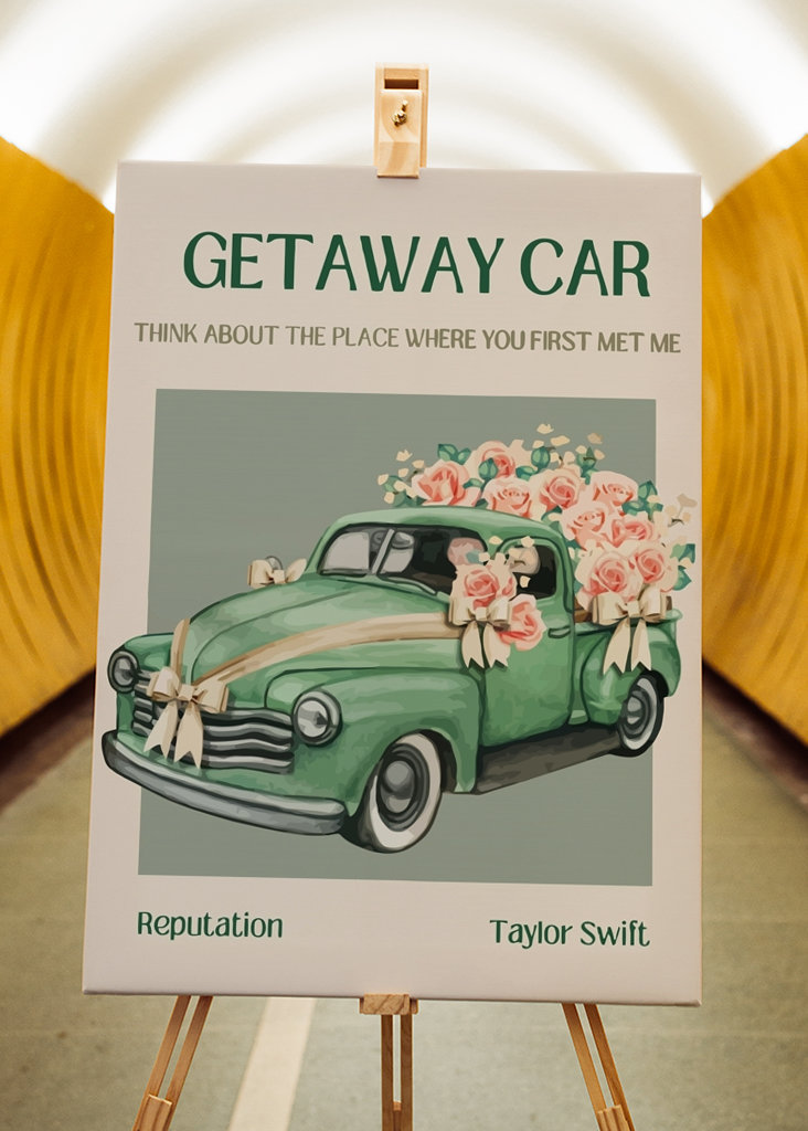 Taylor Swift Getaway Car