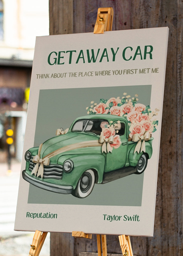 Taylor Swift Getaway Car