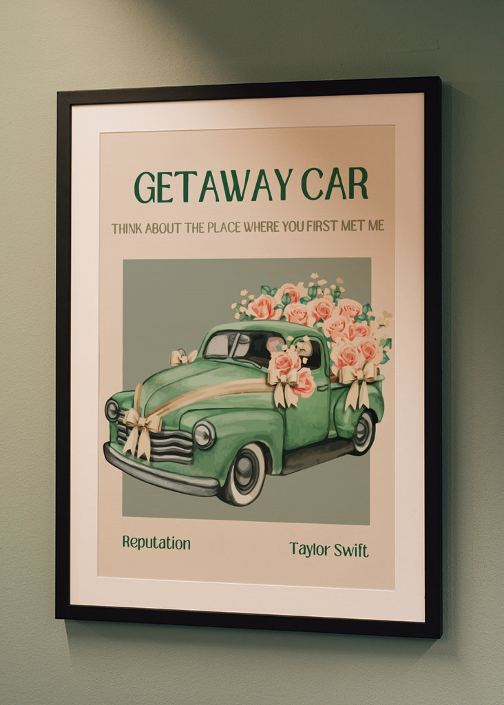 Taylor Swift Getaway Car