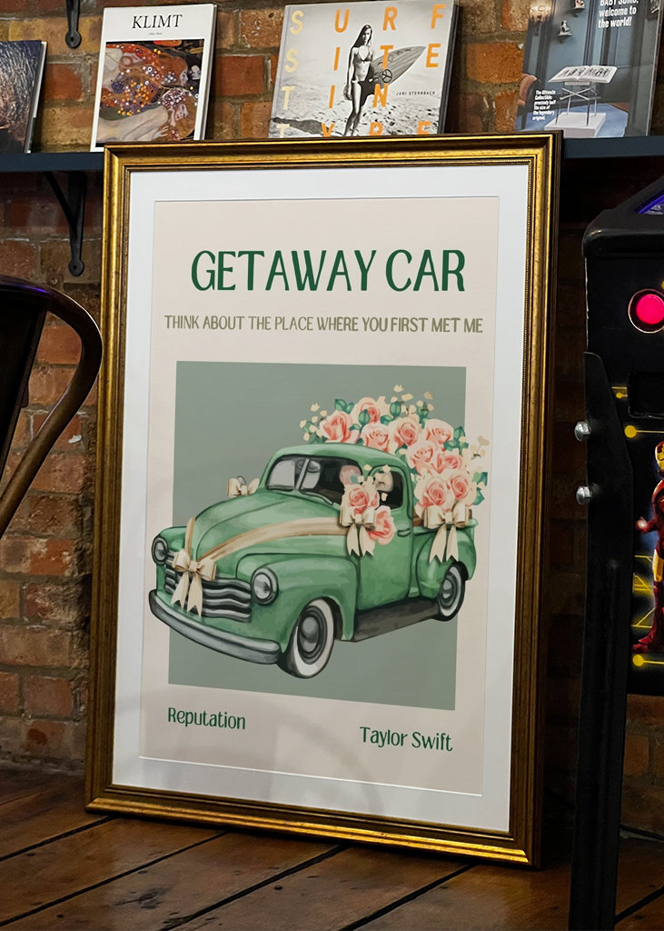 Taylor Swift Getaway Car