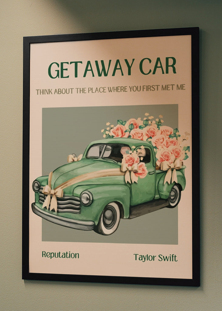 Taylor Swift Getaway Car