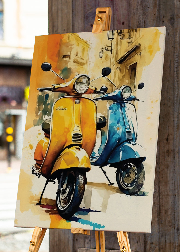 Oldtimer Vespa
