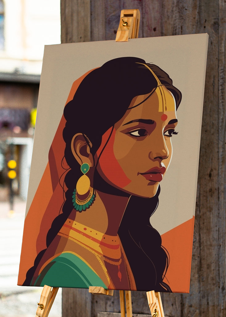Indian People pop art