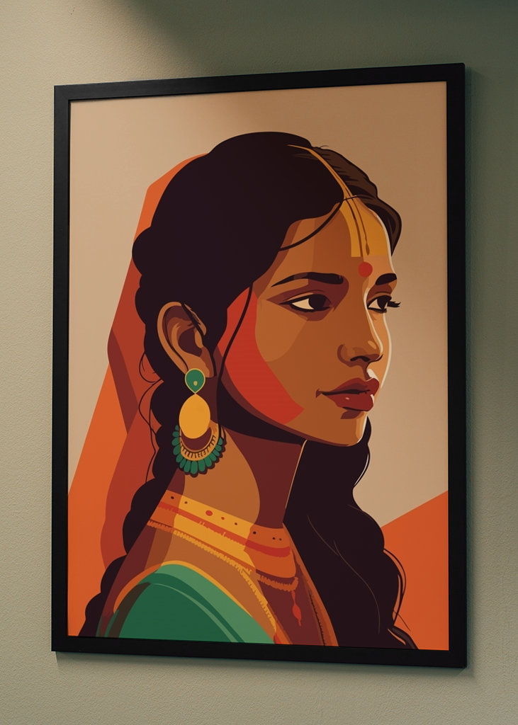 Indian People pop art