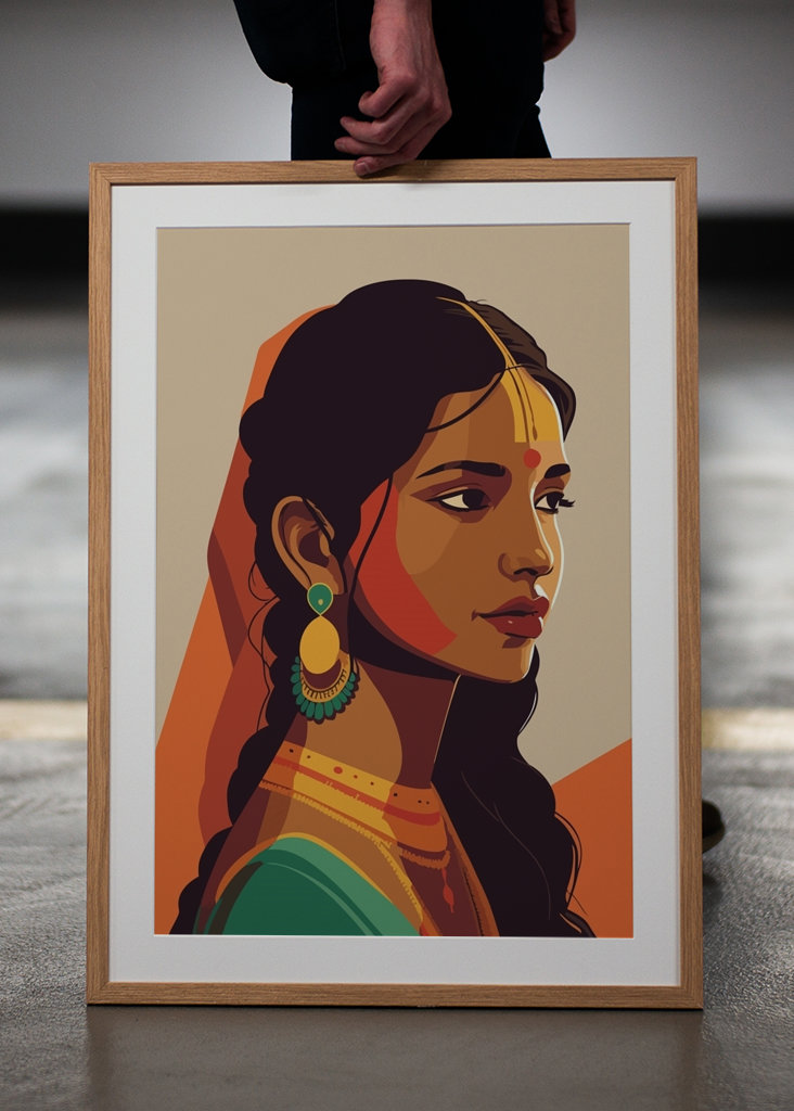 Indian People pop art