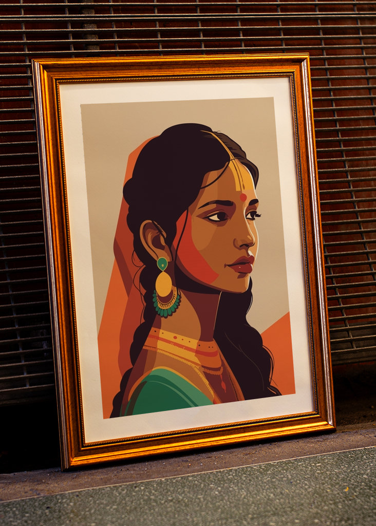 Indian People pop art