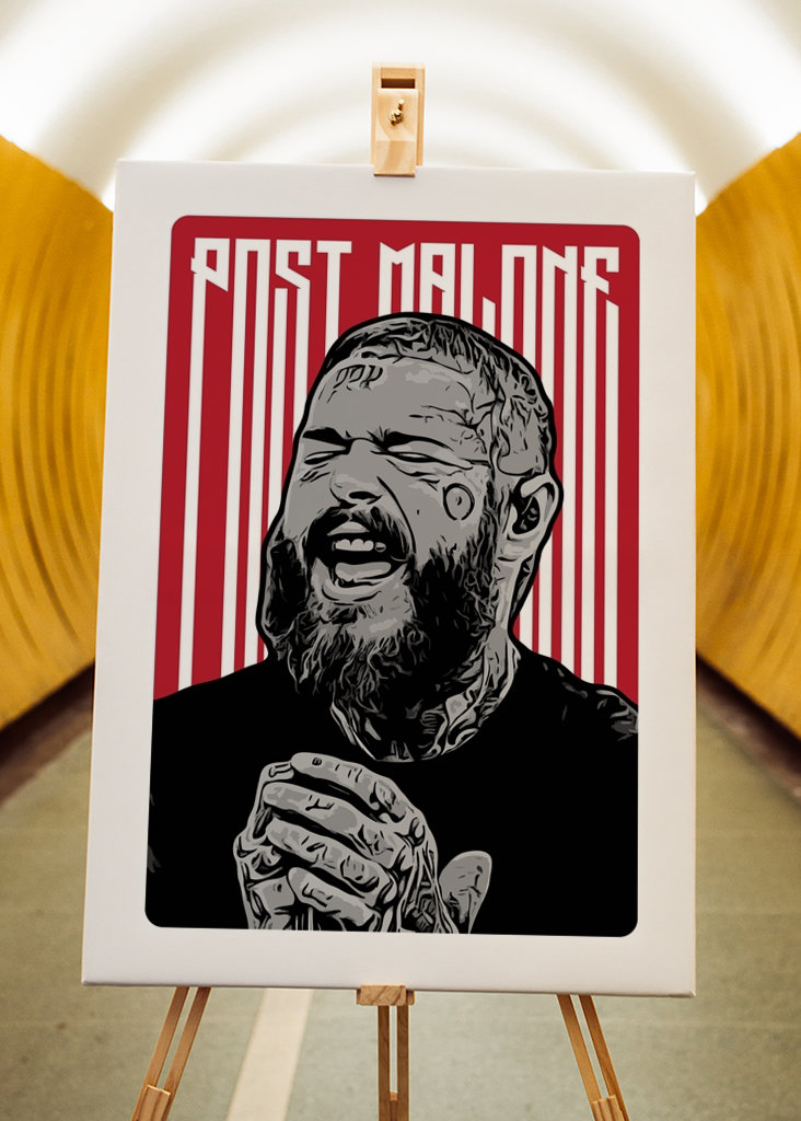 Post Malone Portrait