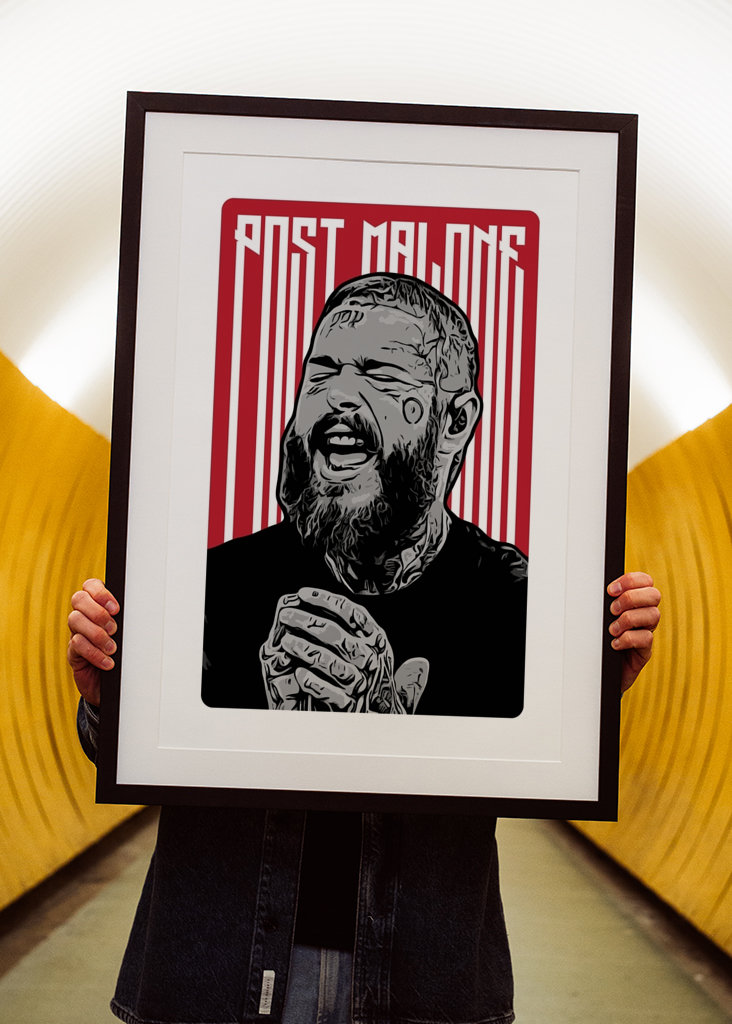 Post Malone Portrait