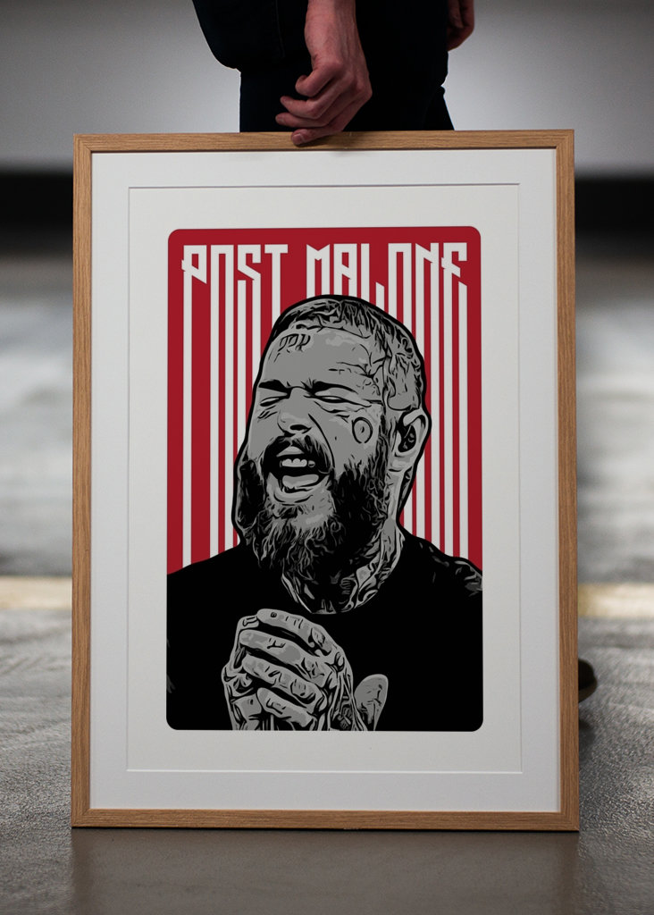 Post Malone Portrait