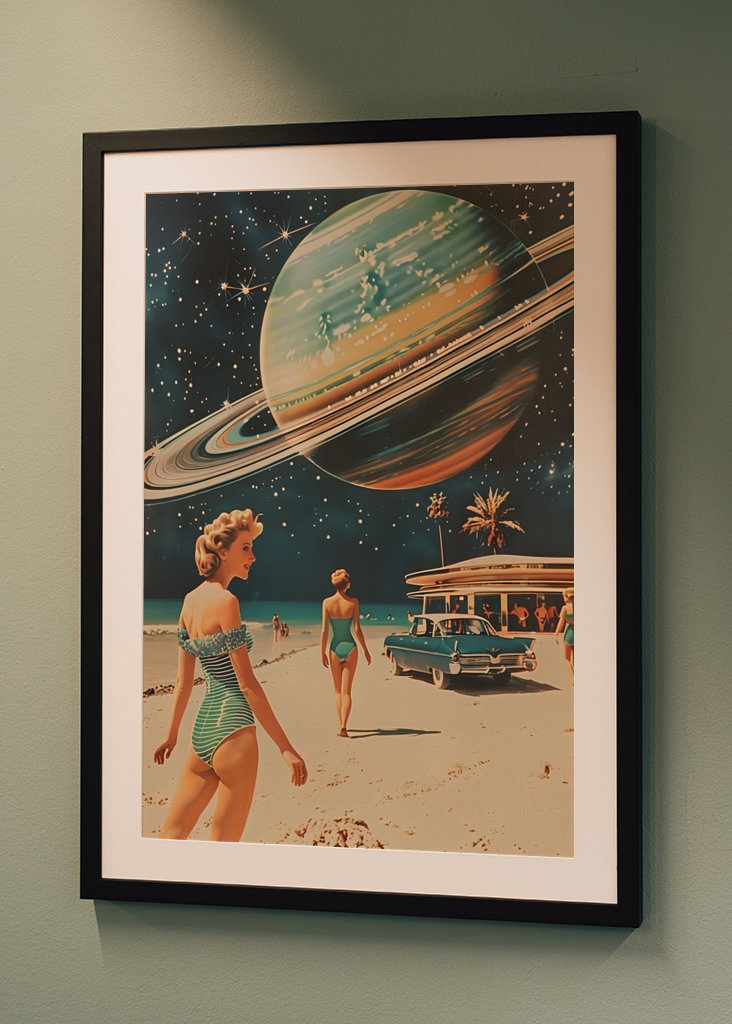 Surreal Retro Sci-fi Collage 1