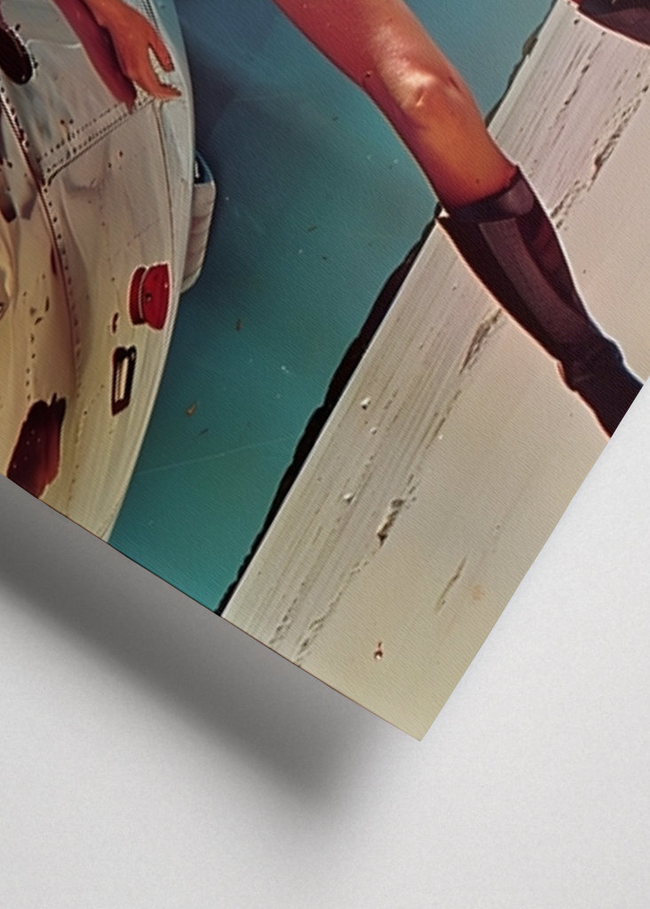 Retro sci-fi umění 01