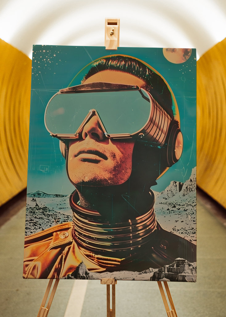 Surréaliste Rétro Science-fiction Art 01