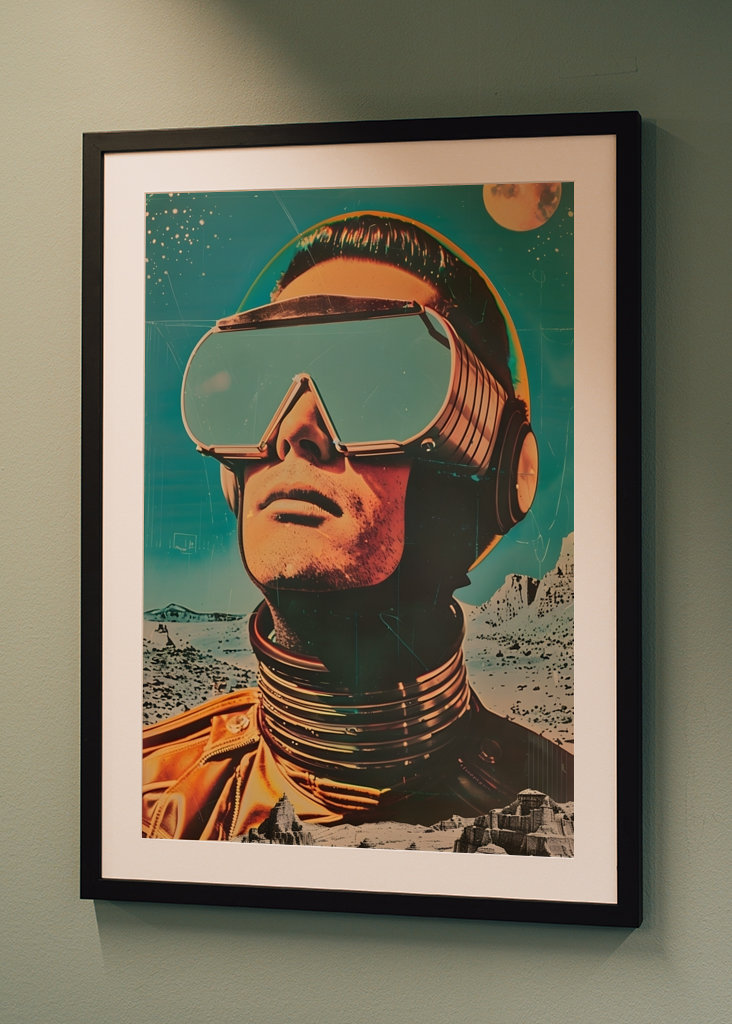 Surréaliste Rétro Science-fiction Art 01