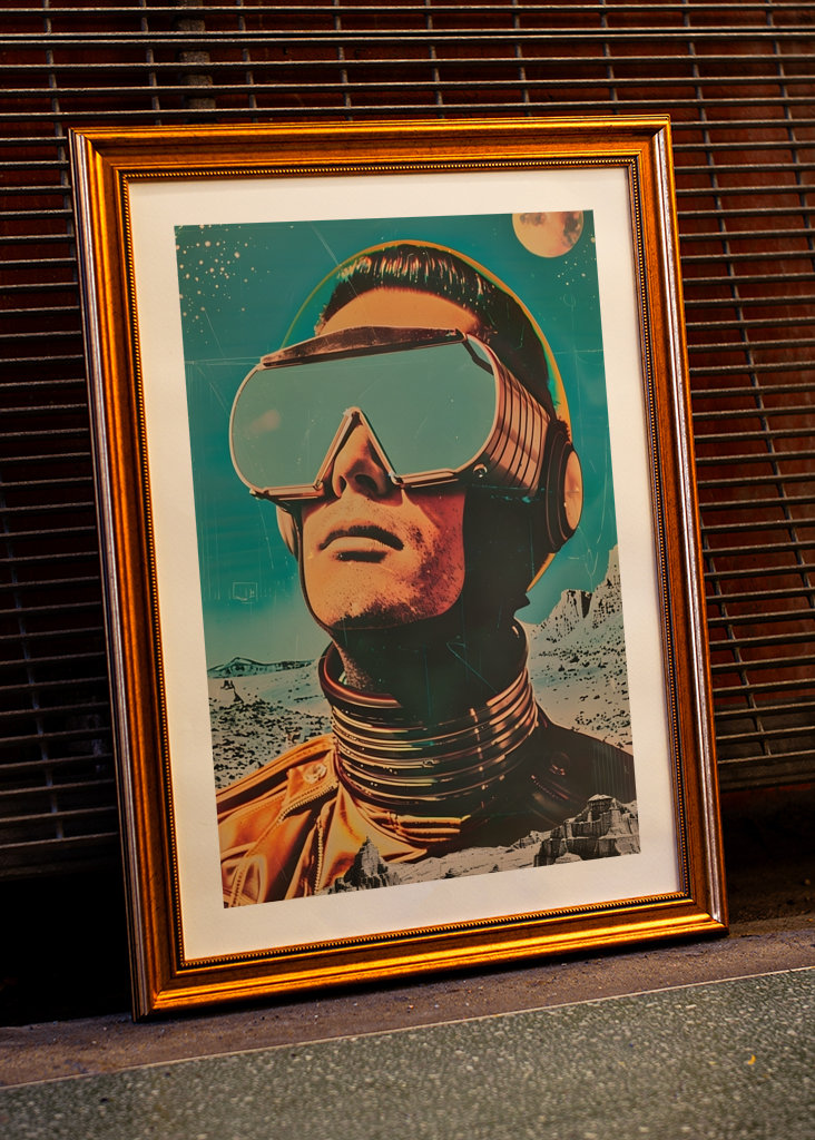 Surréaliste Rétro Science-fiction Art 01