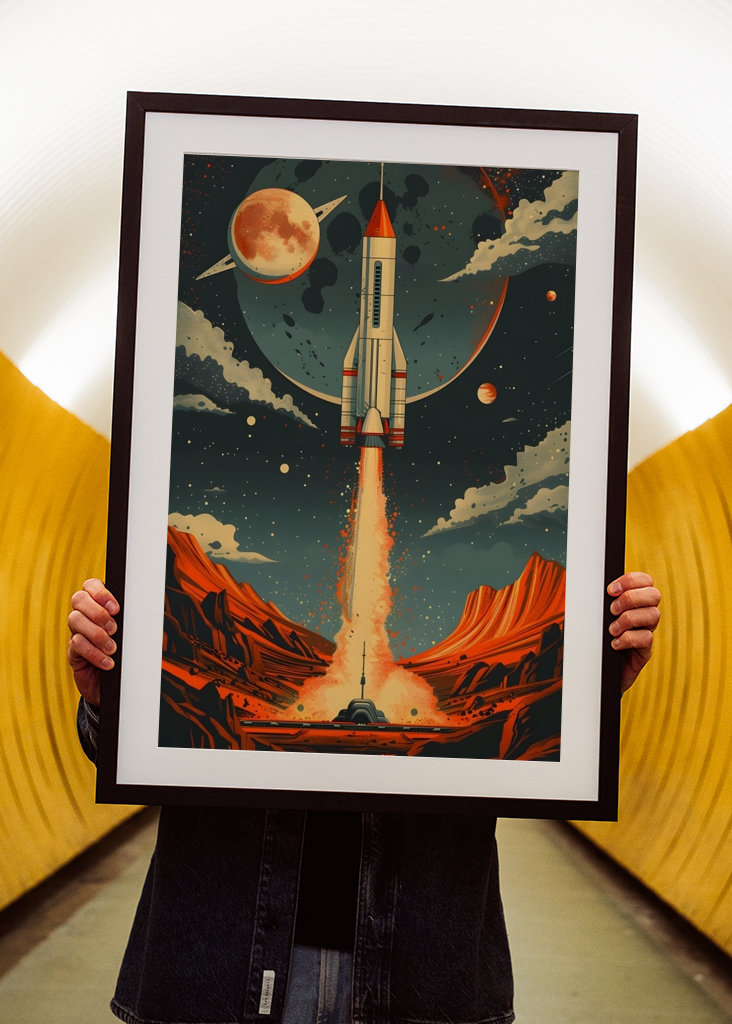 Retrofuturistické rakety