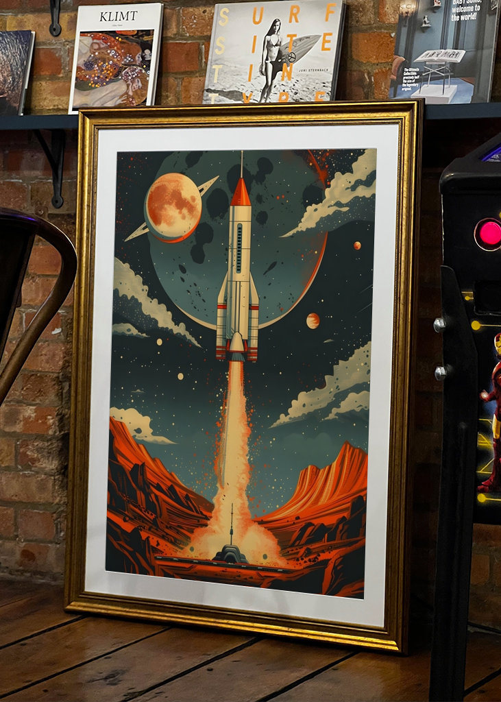 Retrofuturistické rakety