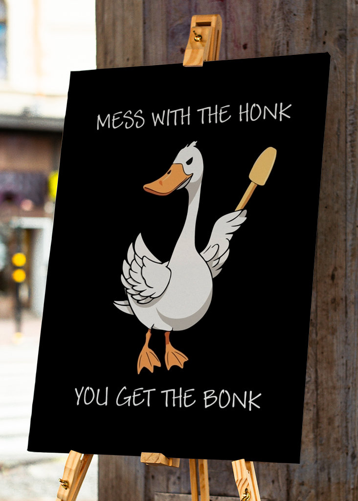 Hloupá husa troubí Bonk