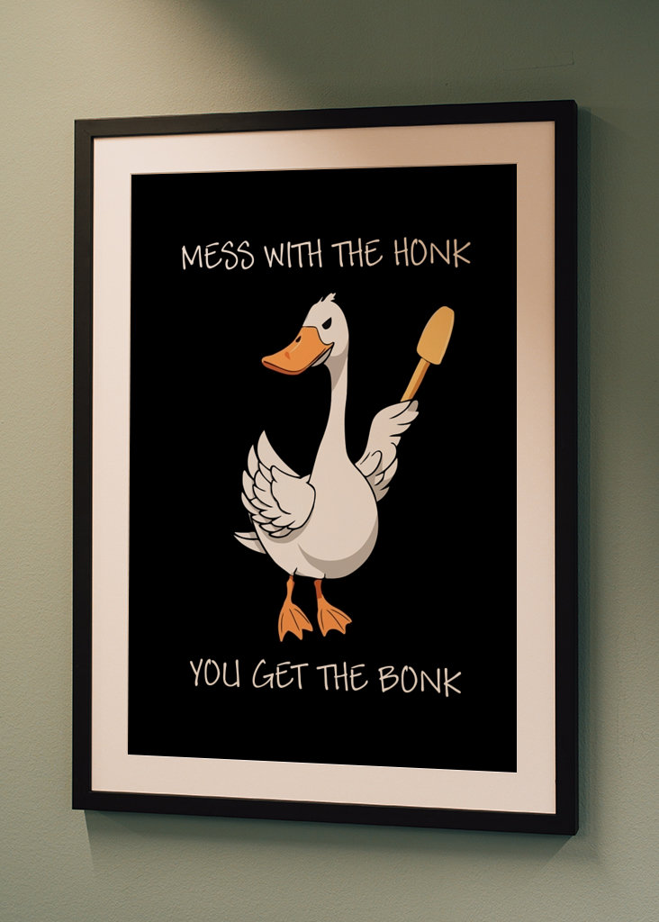 Hloupá husa troubí Bonk