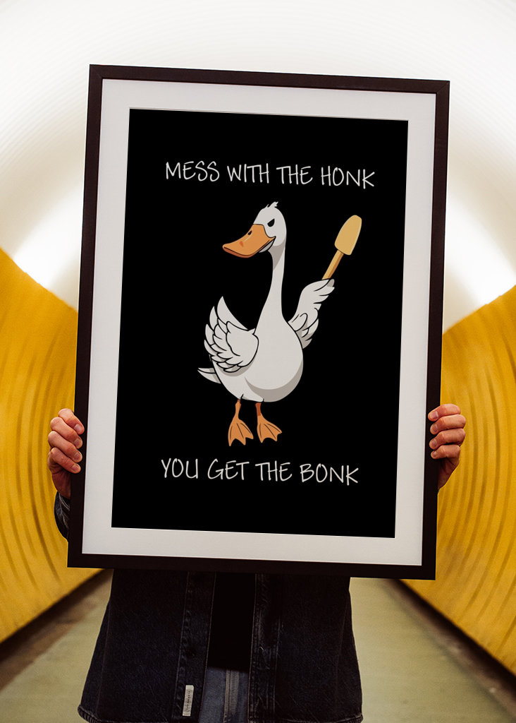 Hloupá husa troubí Bonk