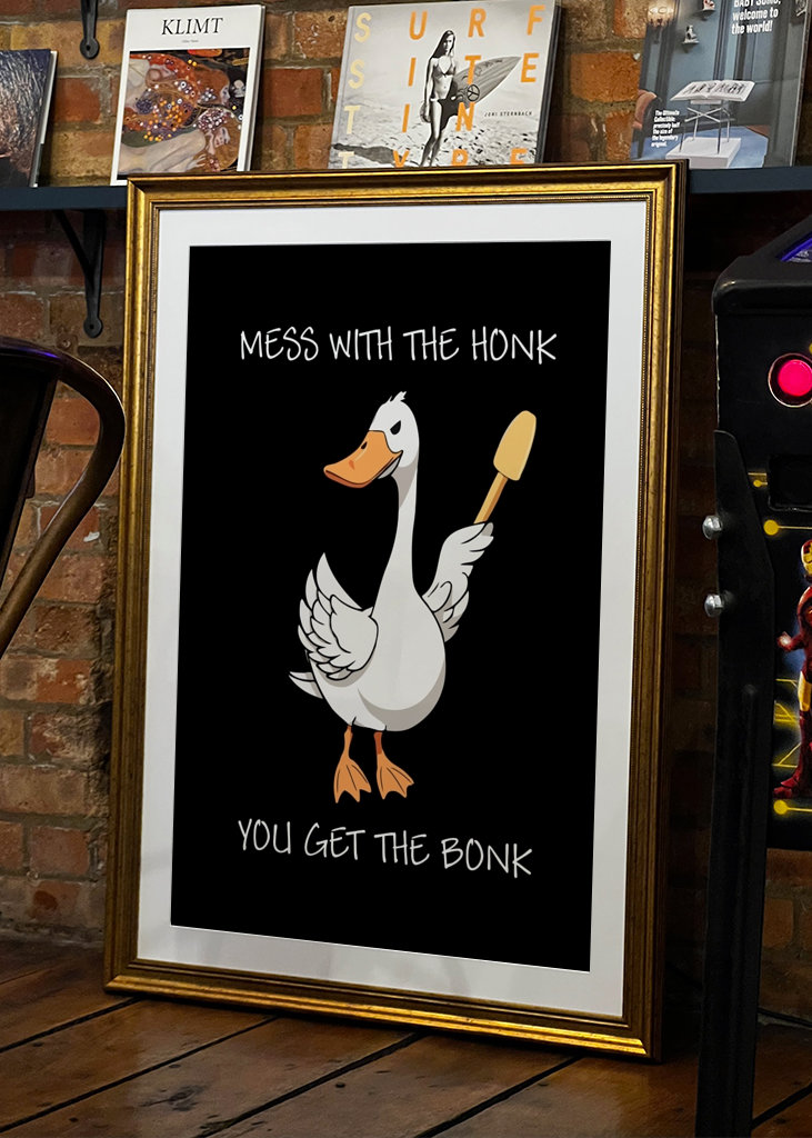 Hloupá husa troubí Bonk